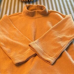 LOFT Warm Tan Cowl Neck Sweater